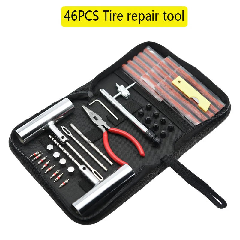 46 pcs Car Tire Repair Tool Tire Repair