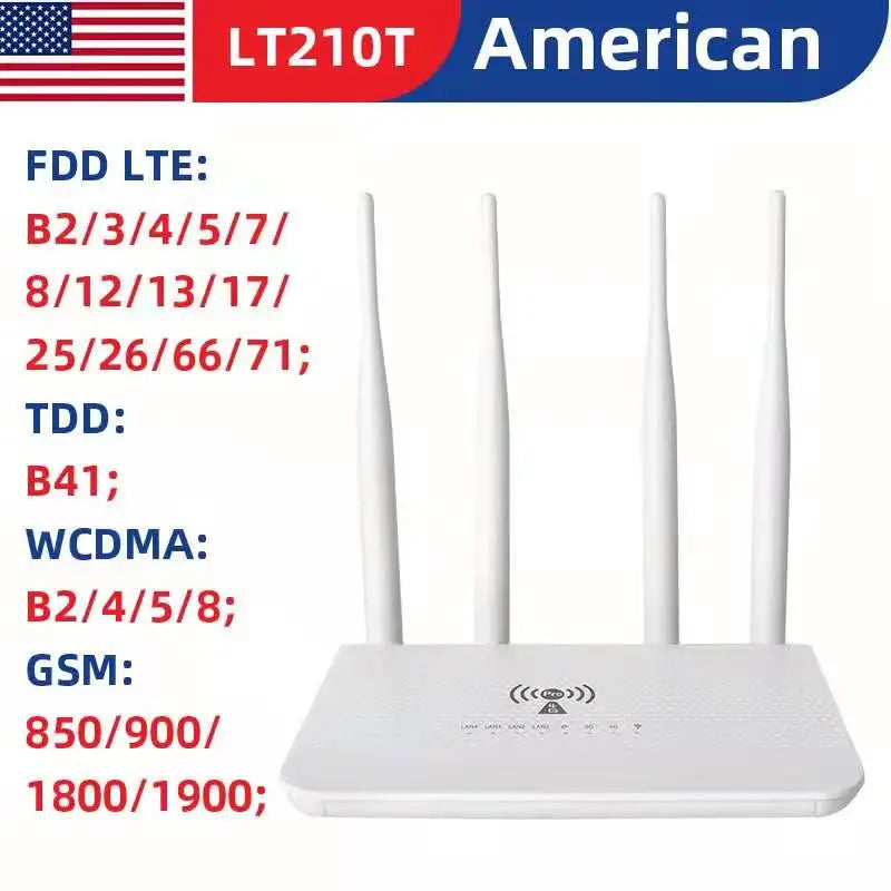 Benton CAT6 VPN Modem 4G WIFI Router LT260A