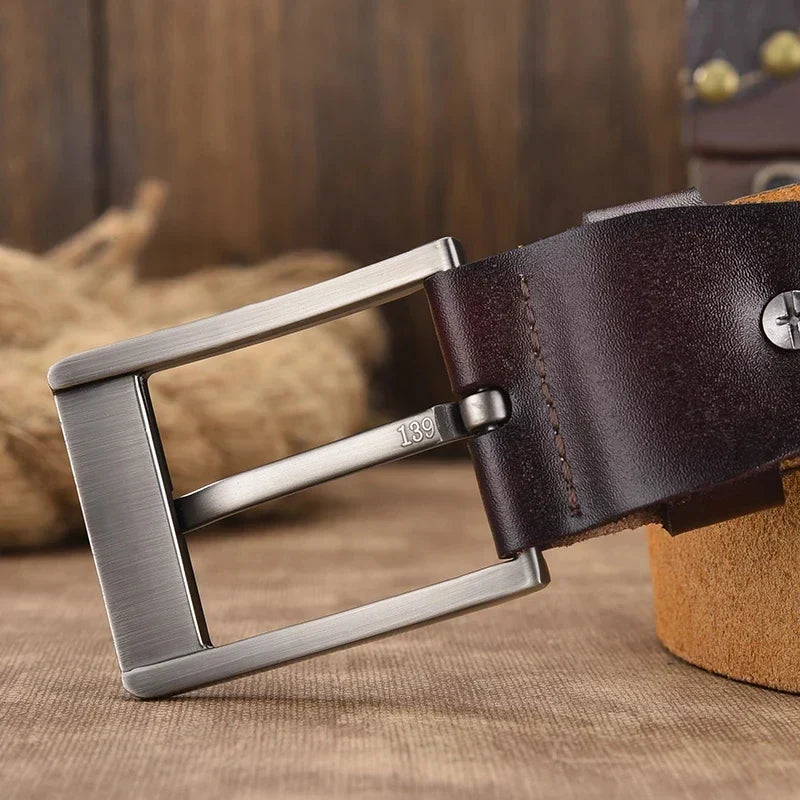 Men Belt Male High Quality Leather Belt Men