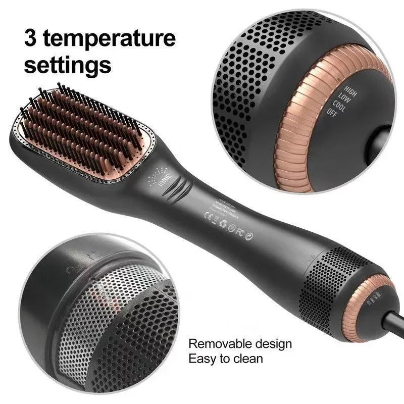 Hair Dryer Brush 3 in 1 Hot-Air Brushes