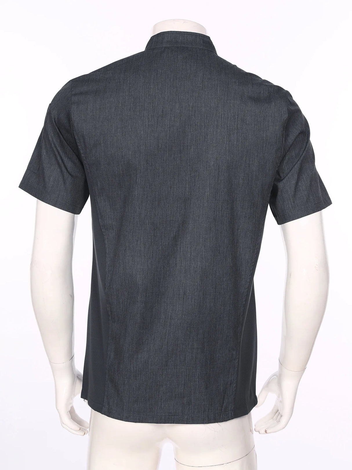 Unisex Men Women Breathable Chef Jacket Cooking Coats