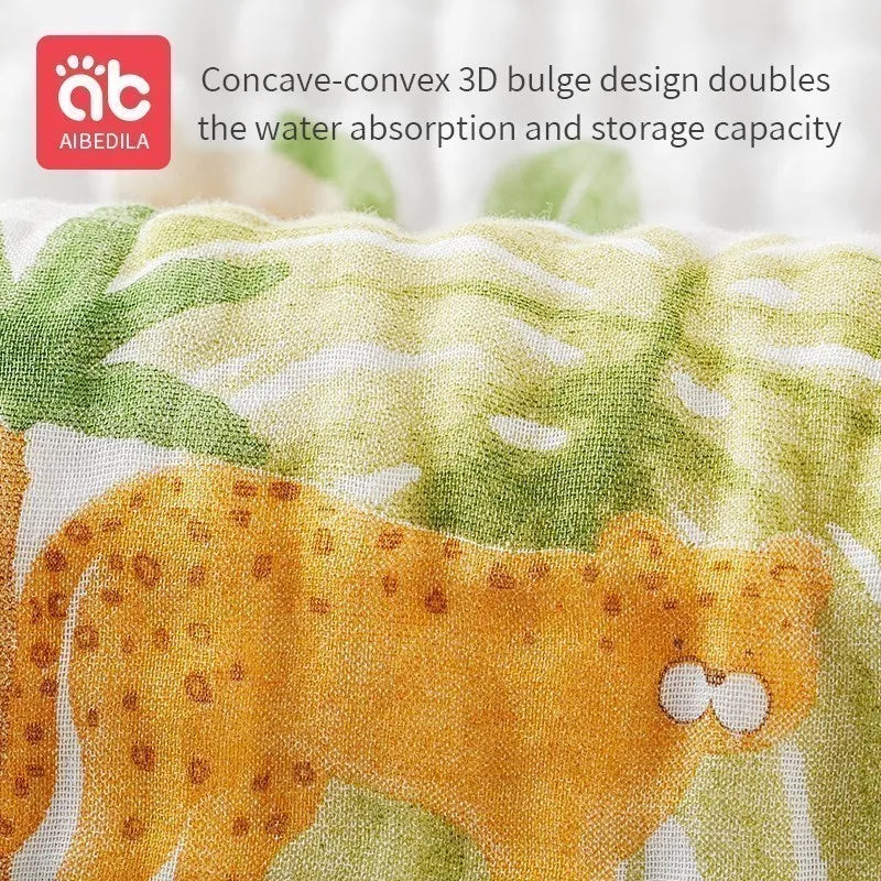 AIBEDILA Baby Towel for Babies Muslin Towels New