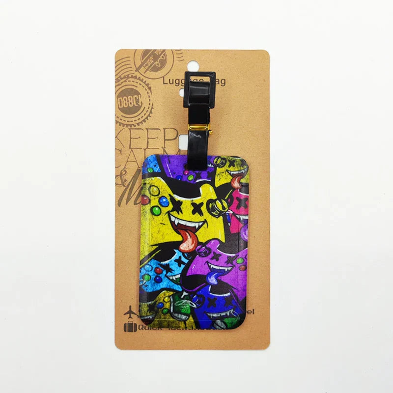 Tape Camera Luggage Label Men Travel Luggage Tag