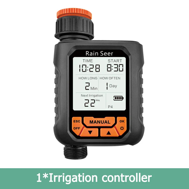 Rain Seer Large LCD Display Water Timer Waterproof