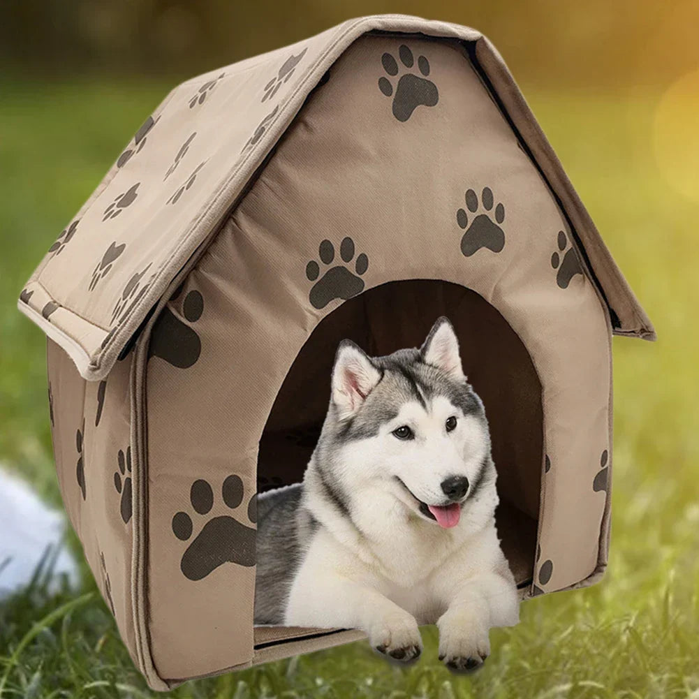 Foldable Kennel Small Dog Cat Kennel Portable Brick