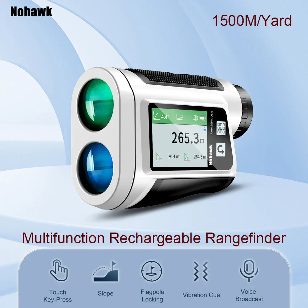 Nohawk Multifunctional Mini Golf Laser Range Finder