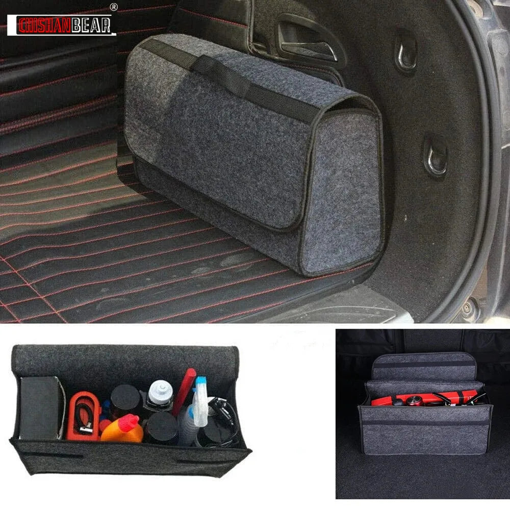Car Storage Travel Bag Soft Woolen Felt Car