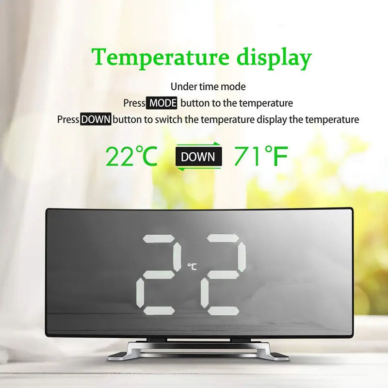 Led Alarm Clock Digital Children Electronic Alarm Clocks