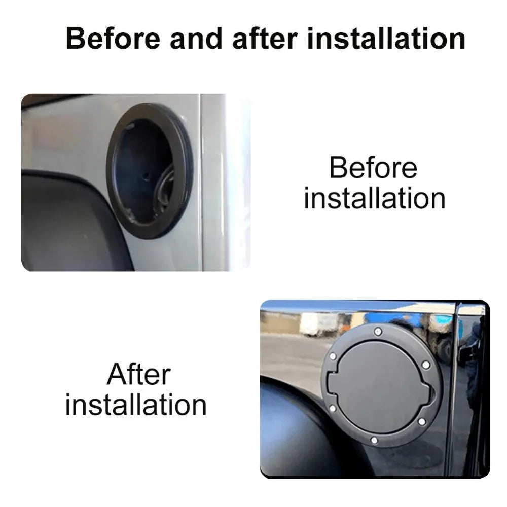 Fuel Door Gas Lid Tank Cover Fuel Tank