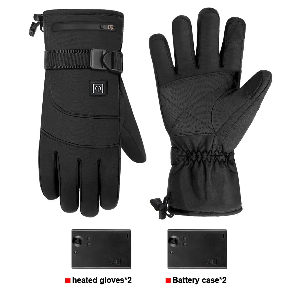 2023 Heated Motorcycle Gloves – USB Electric Thermal Biker Gloves