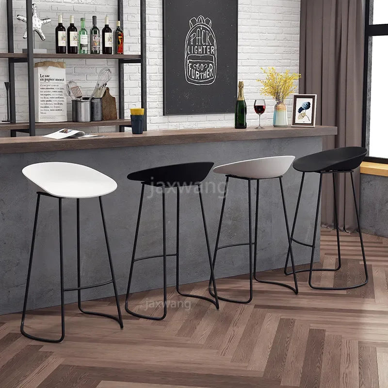 Bar Chair Modern Simple Bar Stool High Footstool