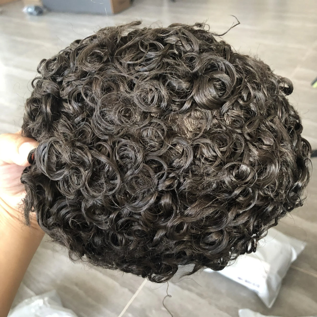 Undetectable Afo Man Jet Black 18mm Curly Micro