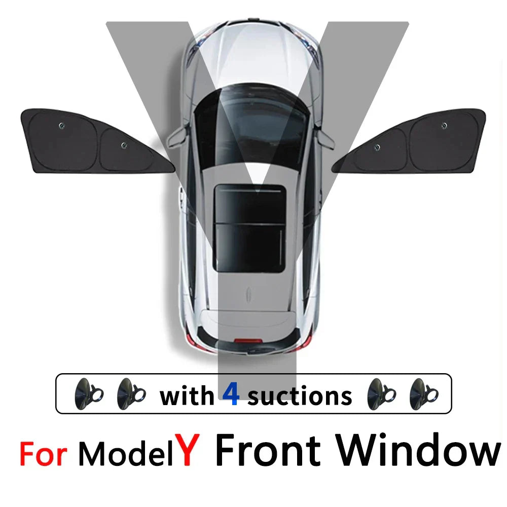 Car Side Window Sunshade Front Rear Windshield Privacy