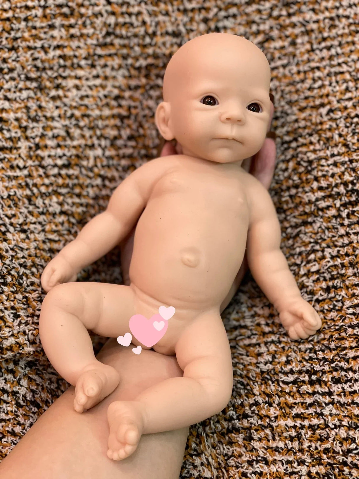 8 styles/28cm Cuddly Unpaint Solid Silicone Bebe Reborn