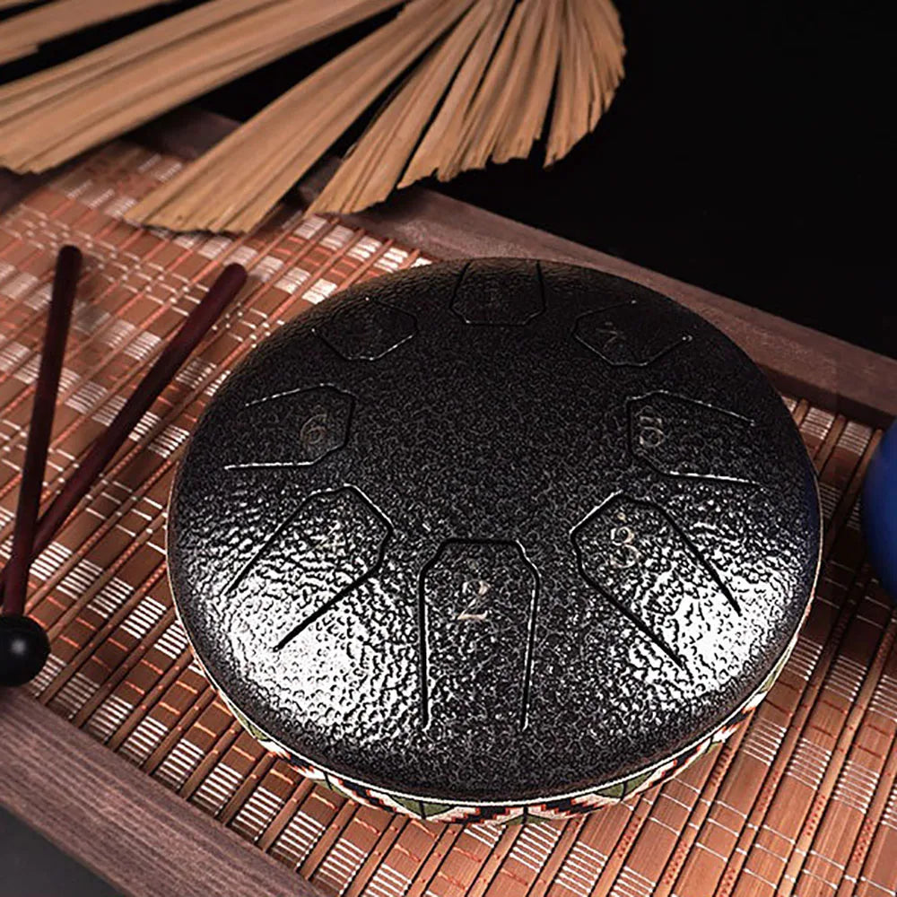 Tongue Drum 6 Inch 8 Tone Mini Ethereal
