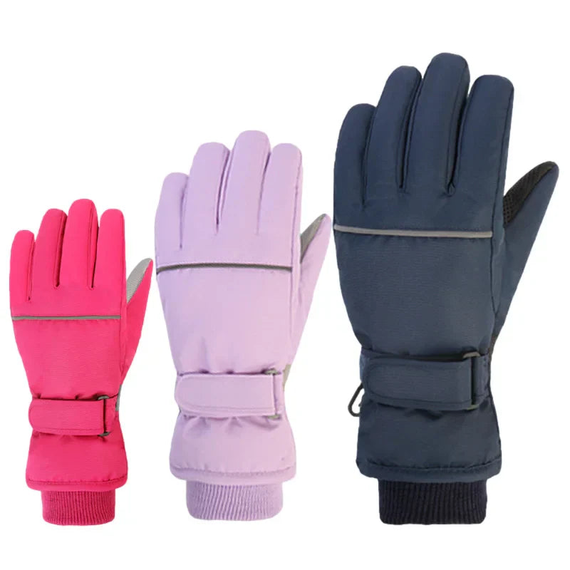 High Quality Kids Ski Gloves Winter Snowboard Snow