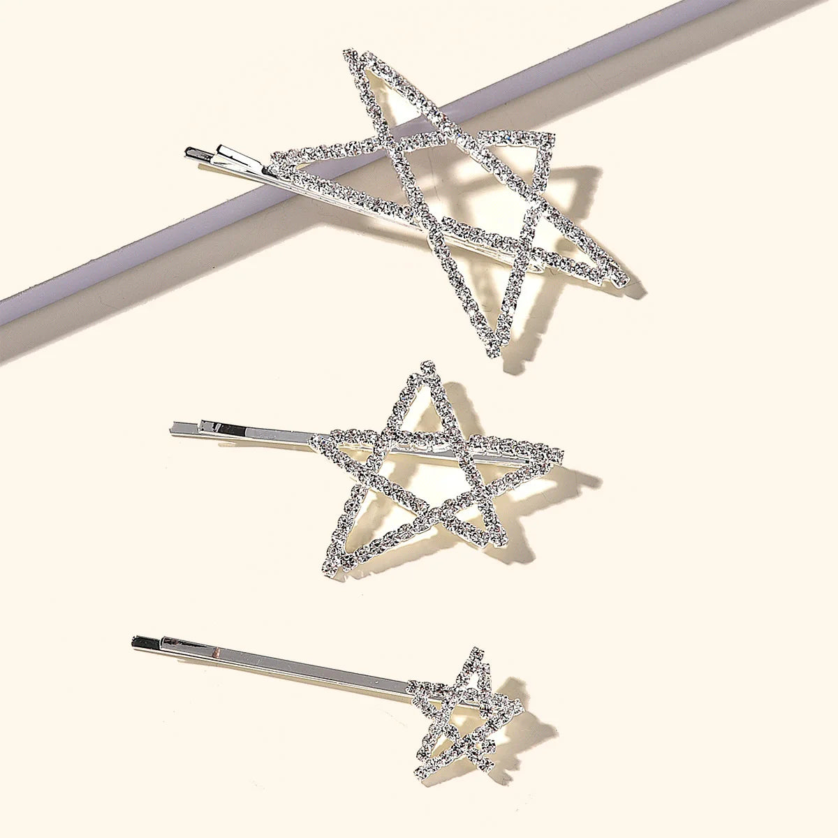 Star Moon Hairpins Clips Wedding Hair Accessories For