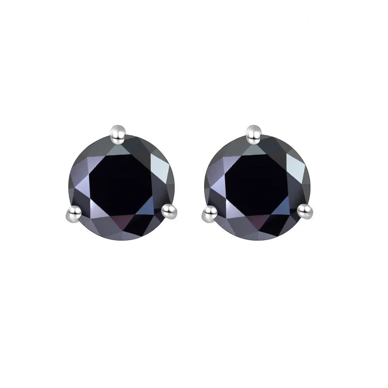 Gica Gema Premium 0.5-1ct Moissanite Diamond Stud Earrings