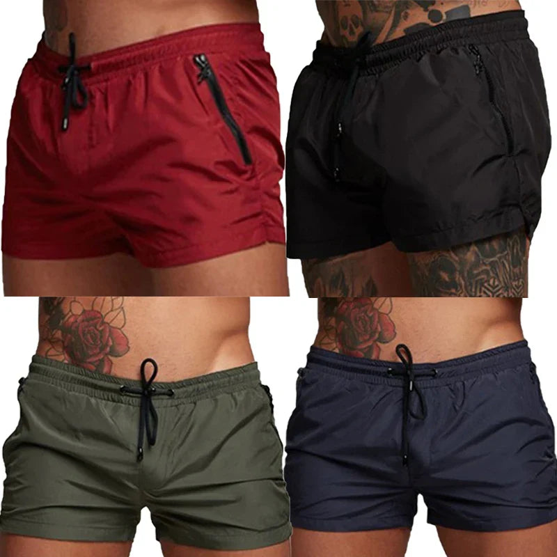 New Mens Swimwear Sports Quick Dry Athletic Workout