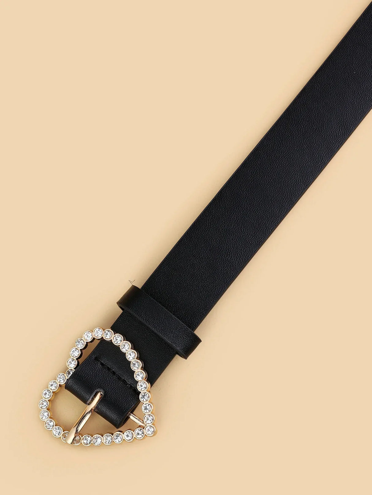 Women's New All Seasons Hot Heart-Shaped Diamond Buckle