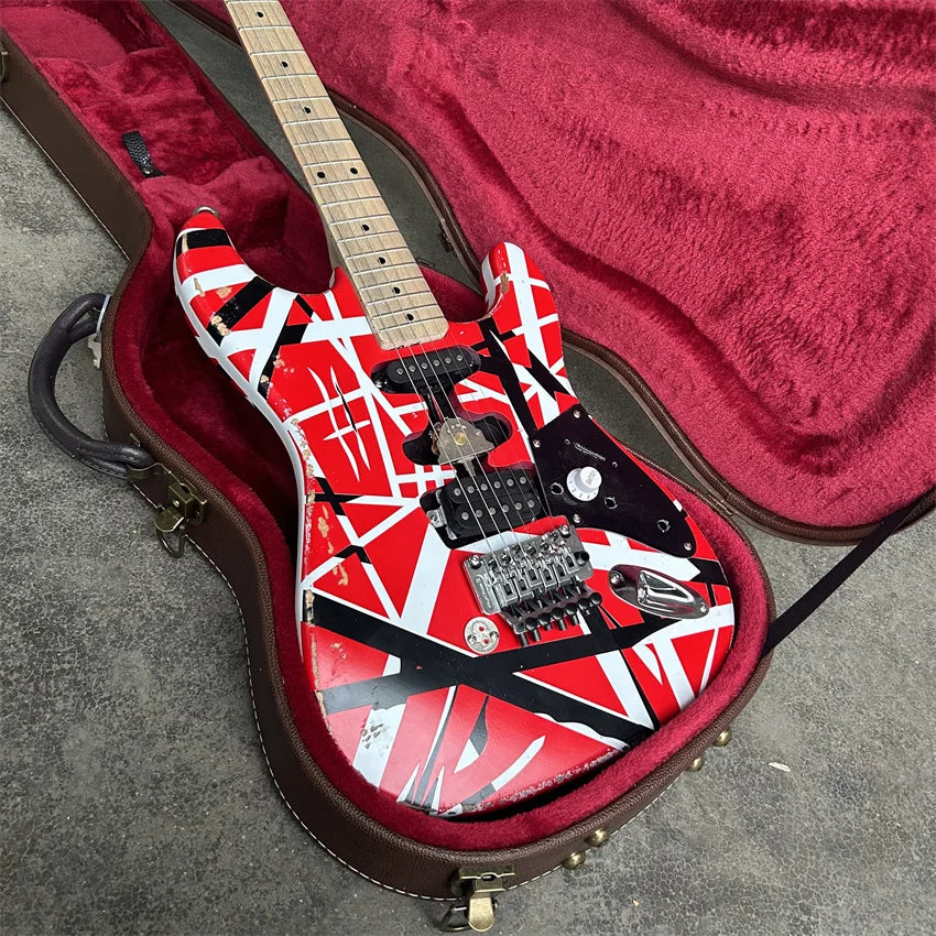 Eddie Van Halen "Fran ken" heavy-duty Relic electric