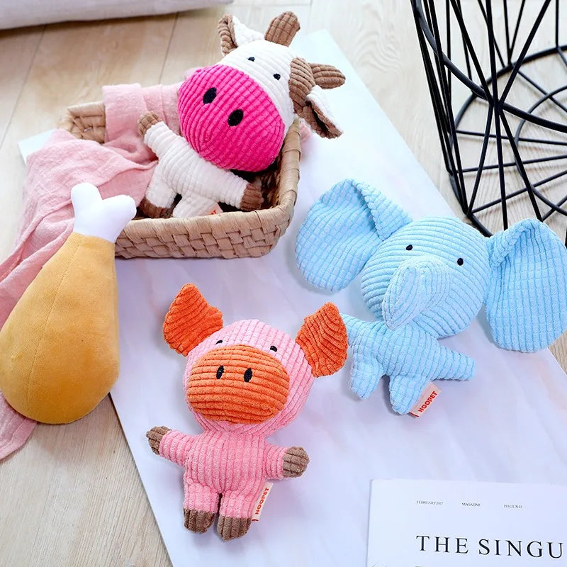 Plush Pet Dog Squeak Toys for Small Dogs