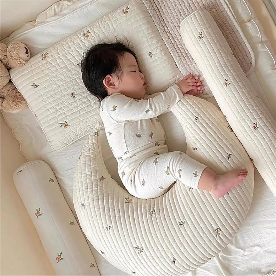 Child Pillow Detachable Nursing Head Cushion Soft Crib