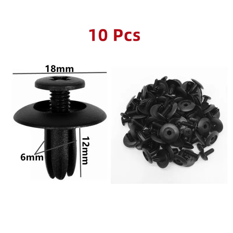 8mm 6mm 10mm Car Mudguard Bumper Rivet Fastener