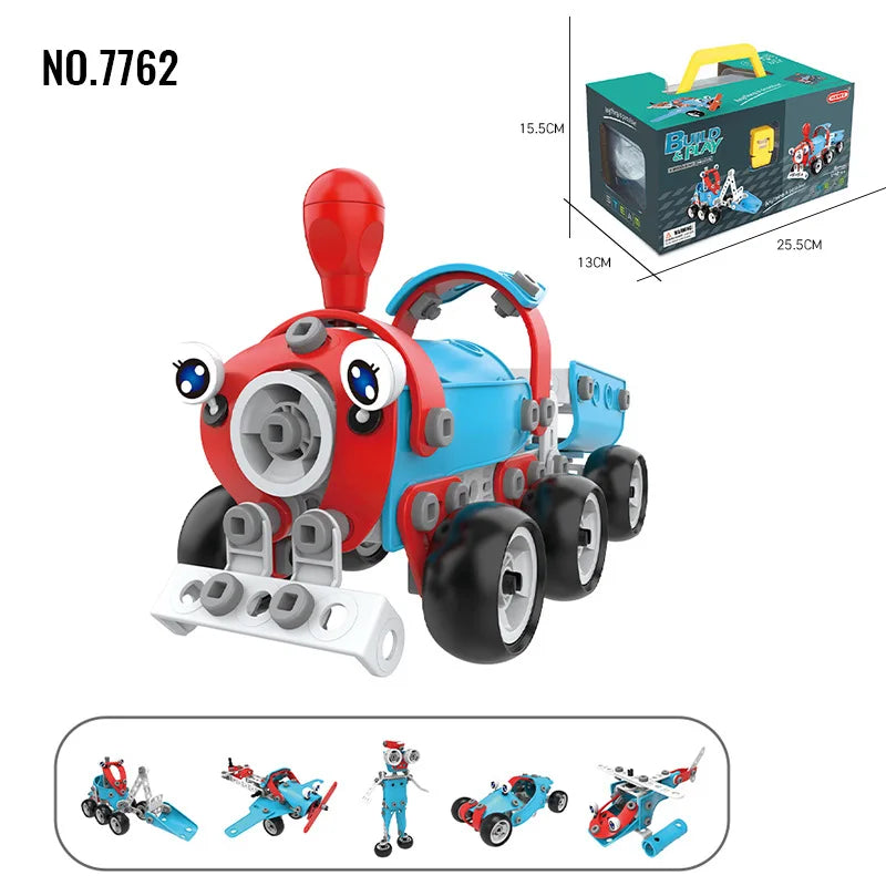 Soft Nut Assembly Building Block Integrated Inertia STEM
