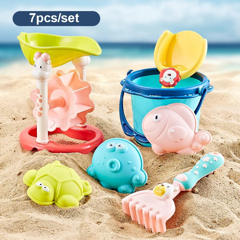 QWZ New Baby Beach Toy Sandbox Set Model