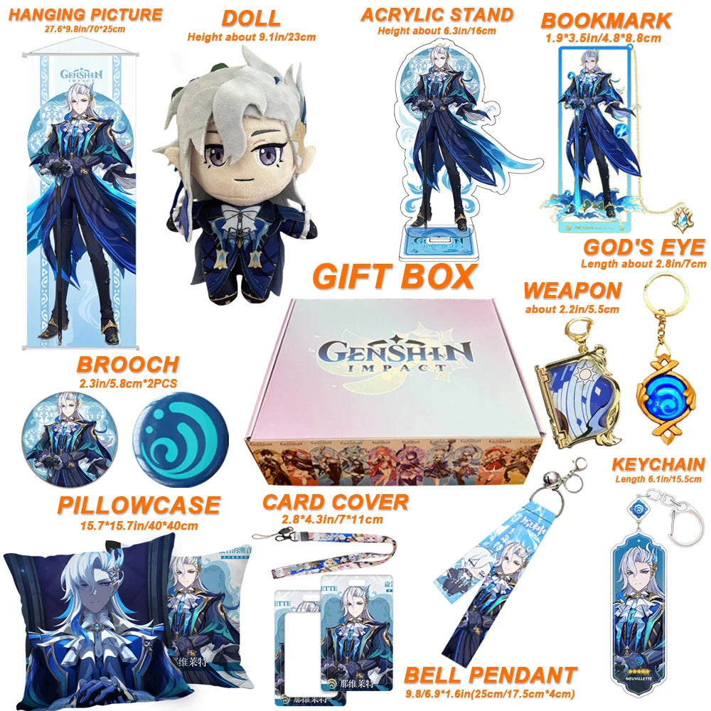 Genshin Impact Xianyun Navia Fontaine Furina Neuvillette Wriothesley