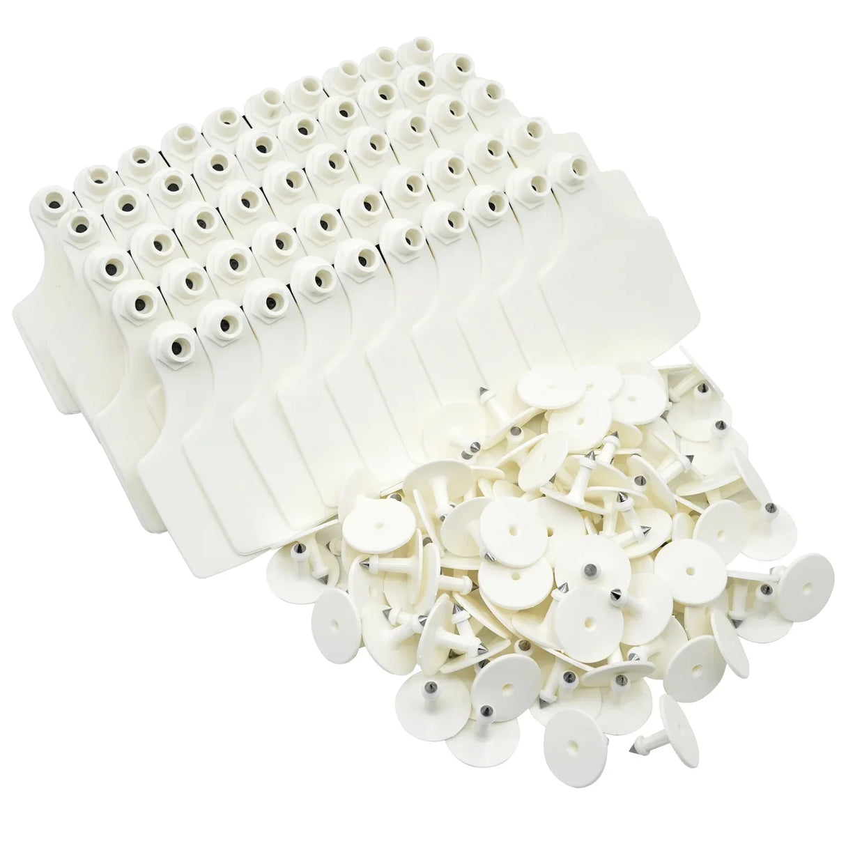 100Pcs Animal Cow Ear Tag Identification Card Label