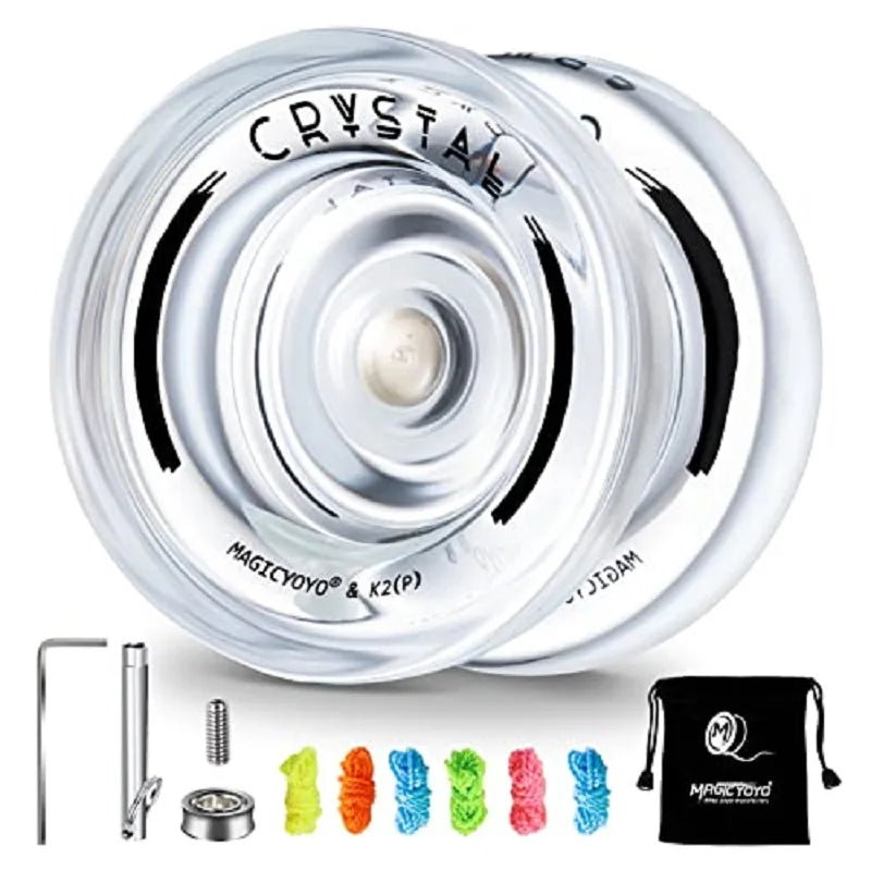 MAGICYOYO Responsive Crystal YoYo K2, Plastic Yo Yo