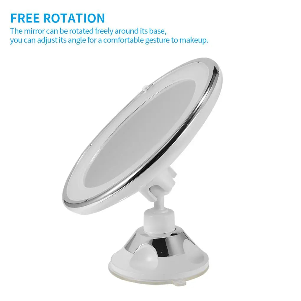 Makeup Mirror with Lamp Cabinet Closet Cosmetic Tools