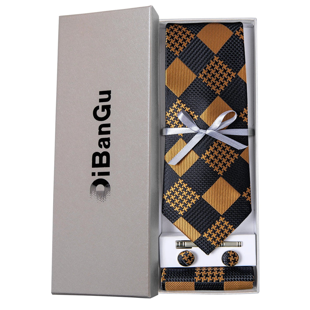 Ties for Men Gift Box Silk Jacquard Necktie