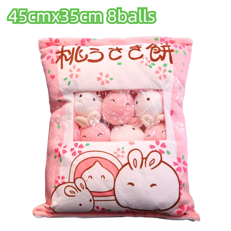 Cartoon Ramen Puff Cookie Bag Bubble Tea Plush