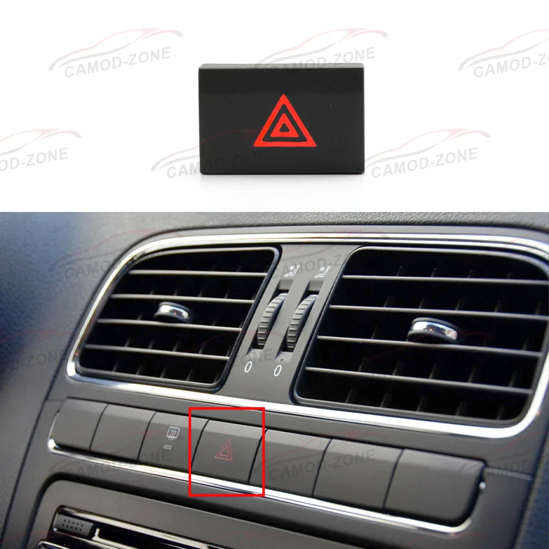 OEM Blank Button Emergency Light Switch Button For