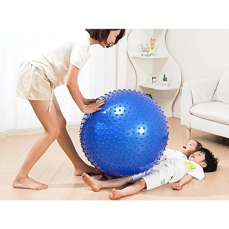 55cm Yoga Ball Exercise Gymnastic Fitness Pilates Ball