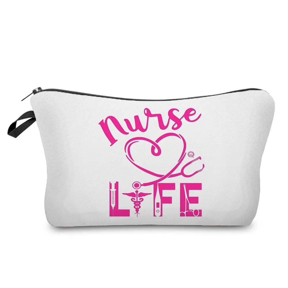 Nurse Makeup Bag Women Cosmetic Bag Toiletry Travel