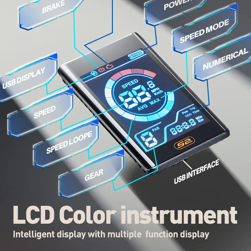 BURCHDA RX80 Adult Electric bike 1000w Motor 48V