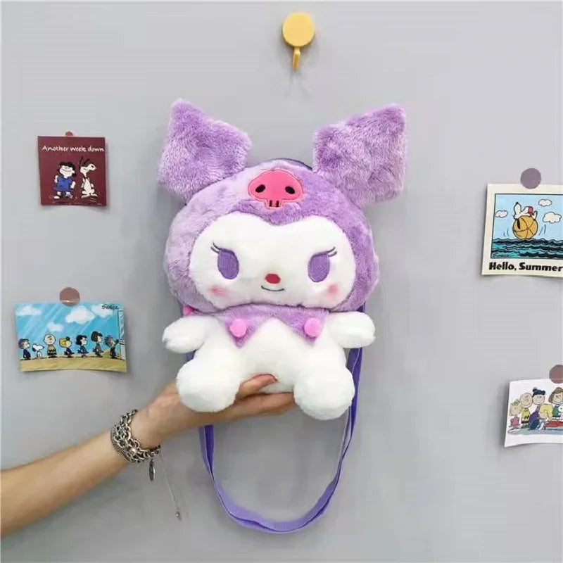 Plush toy backpack melodying backpack girl's cartoon bag