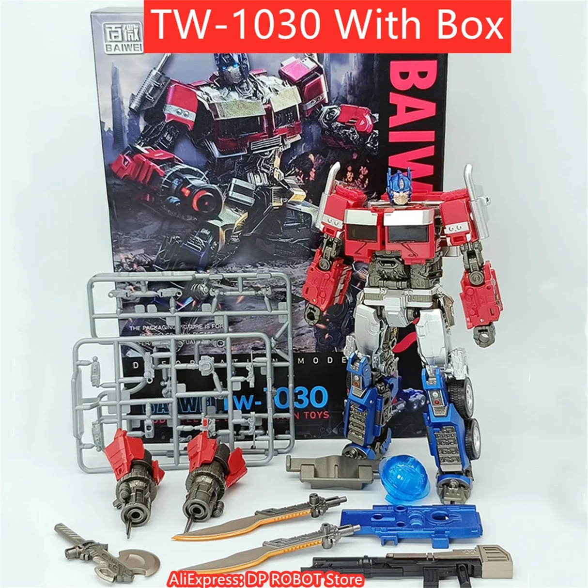BAIWEI Transformation TW-1030 TW-1103 TW1103 Jetfire Skyfire TW1022