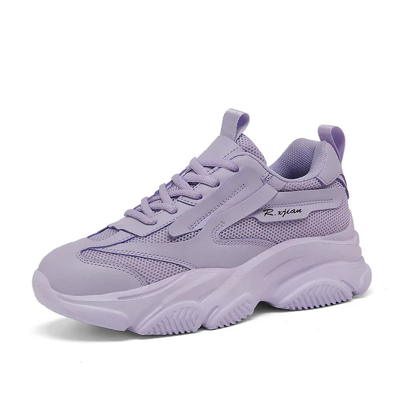 Women's thick sole running shoes, Fashionable hot diamond