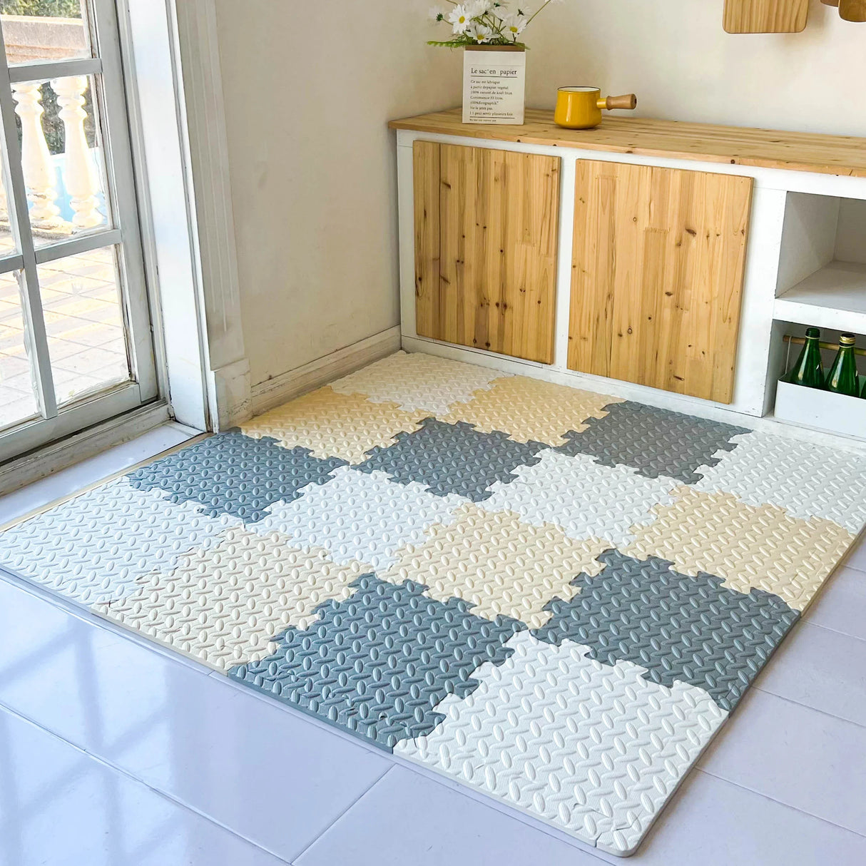 16pcs 30*30cm Puzzle Mat For Children Thick Baby