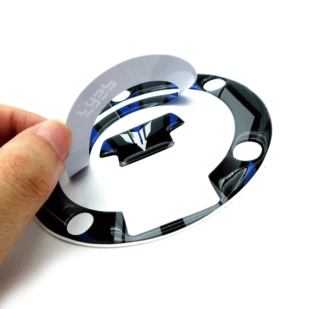 Motorcycle Gas Fuel Tank Cap Cover Pad Protector