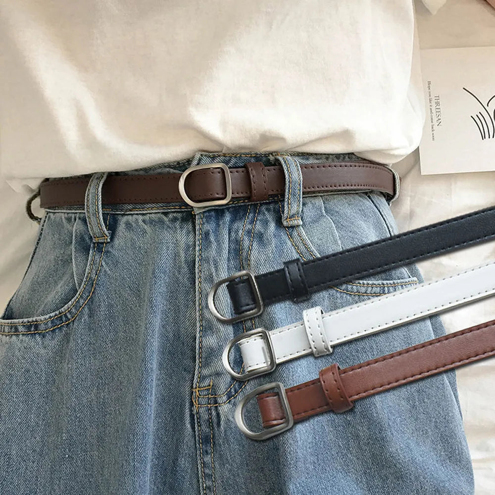Fashion Luxury No-hole Buckle for Women Belt Luxury