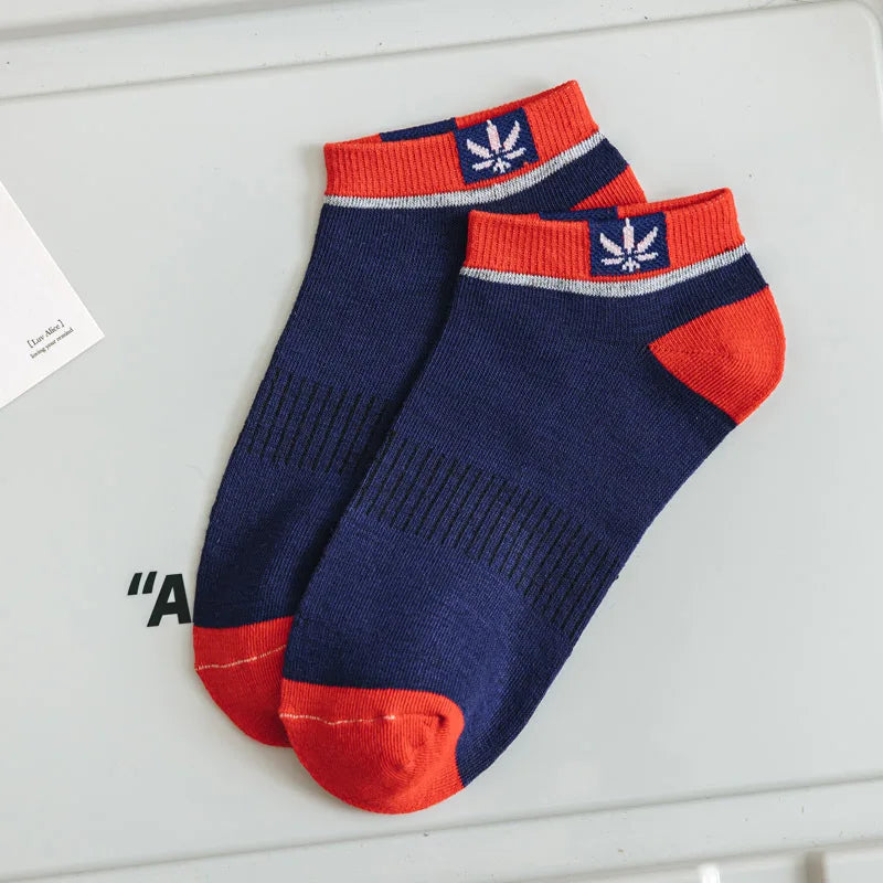 10Pairs Men's Spring Summer Sports Thin Socks Breathable