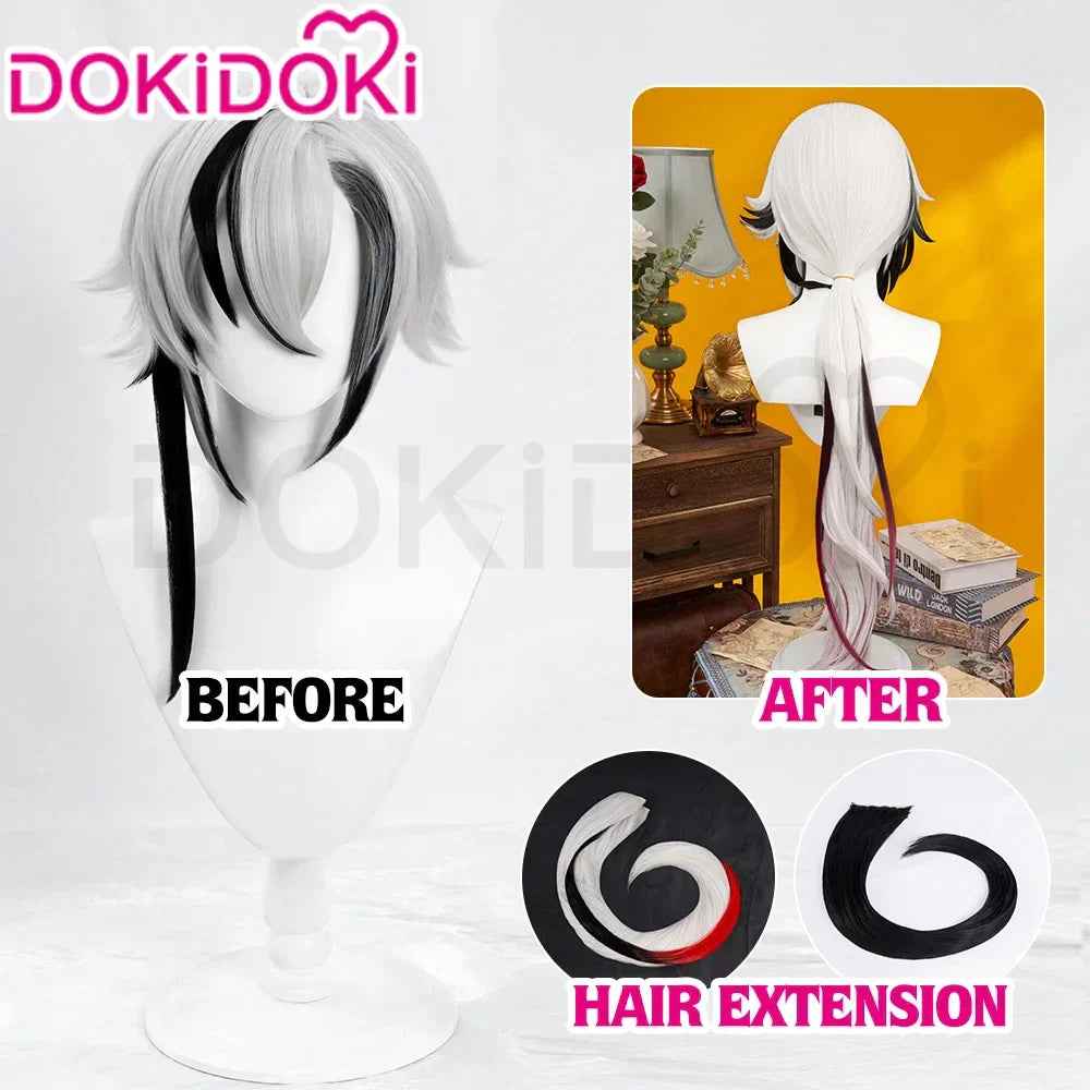 IN STOCK Arlecchino Wig Game Genshin Impact Fatui