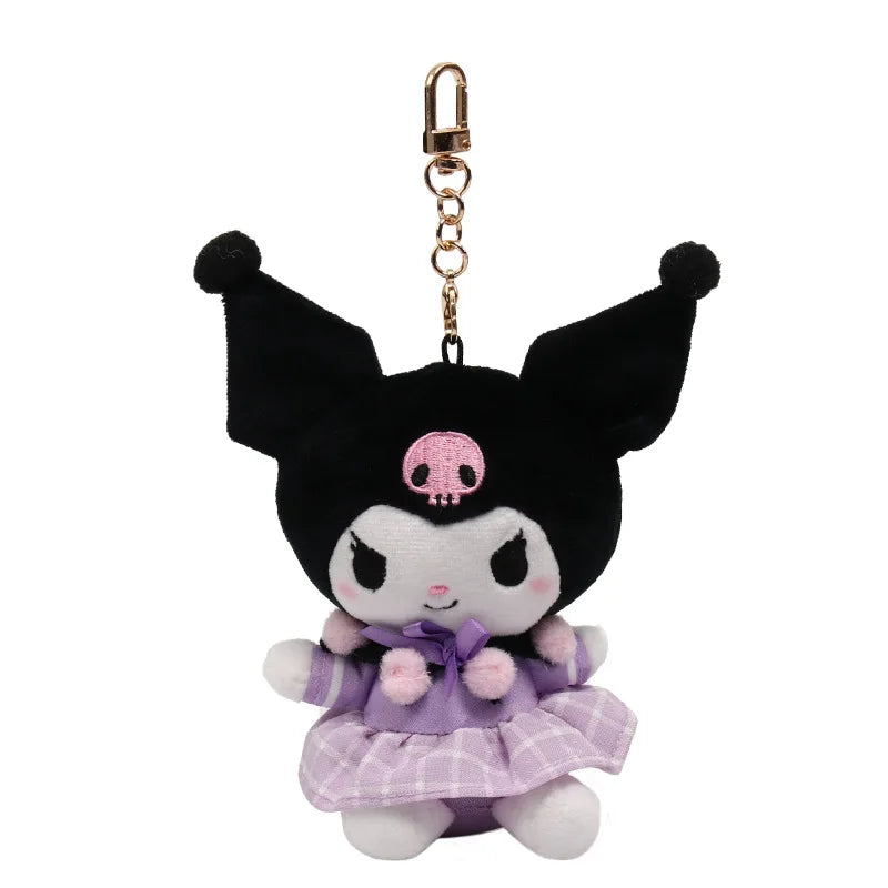 Sanrio Plush Toys Fantasy Cinnamoroll Kuromi Pendant Bag