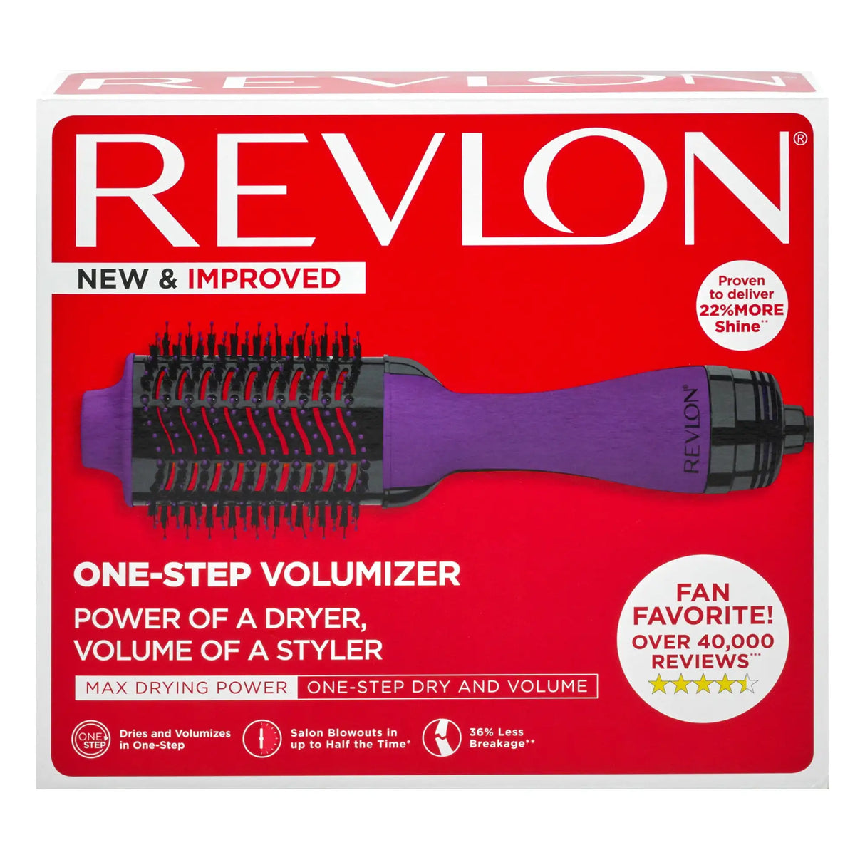 Revlon One-Step Ceramic Hair Dryer & Volumizer Hot